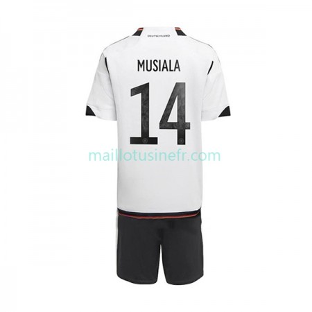Maillot de Foot Allemagne Musiala 14 Domicile Coupe du monde 2022 - Enfant